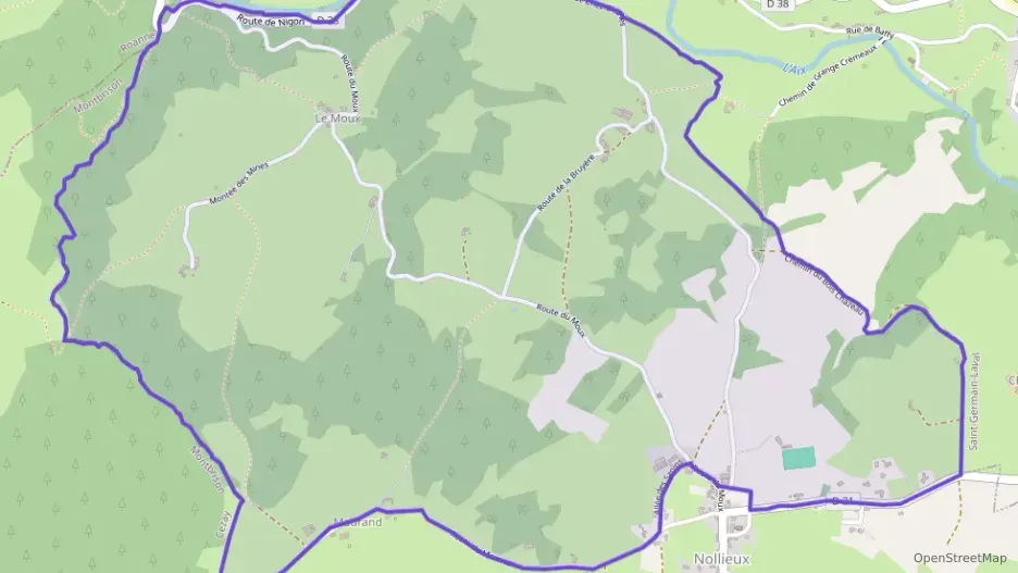 Maison 92 m² trois pièces à vendre à Nollieux Maison 92 m² trois pièces à vendre à Nollieux