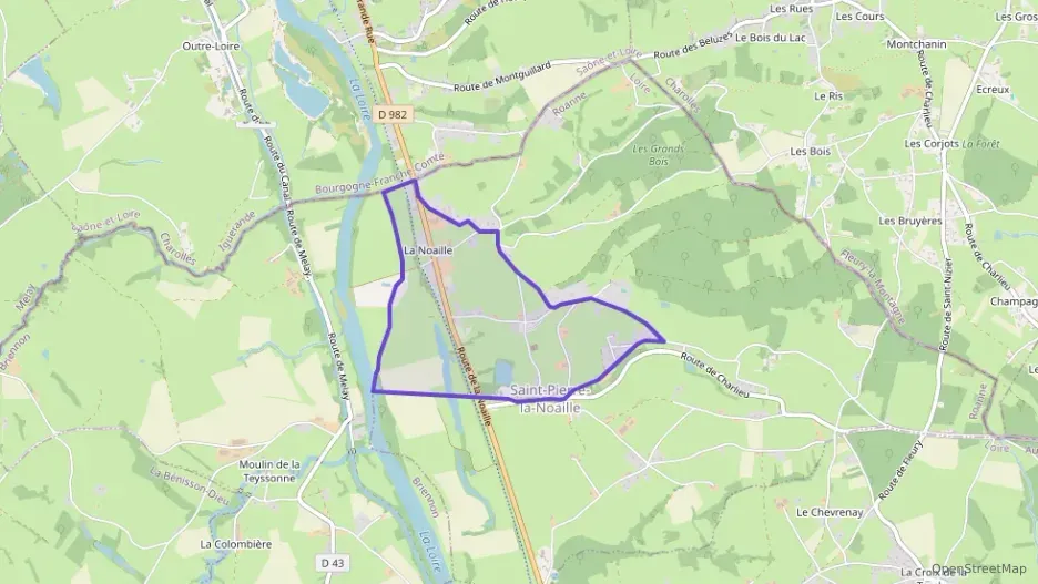 Maison 90 m² quatre pièces à vendre à Saint-Pierre-la-Noaille