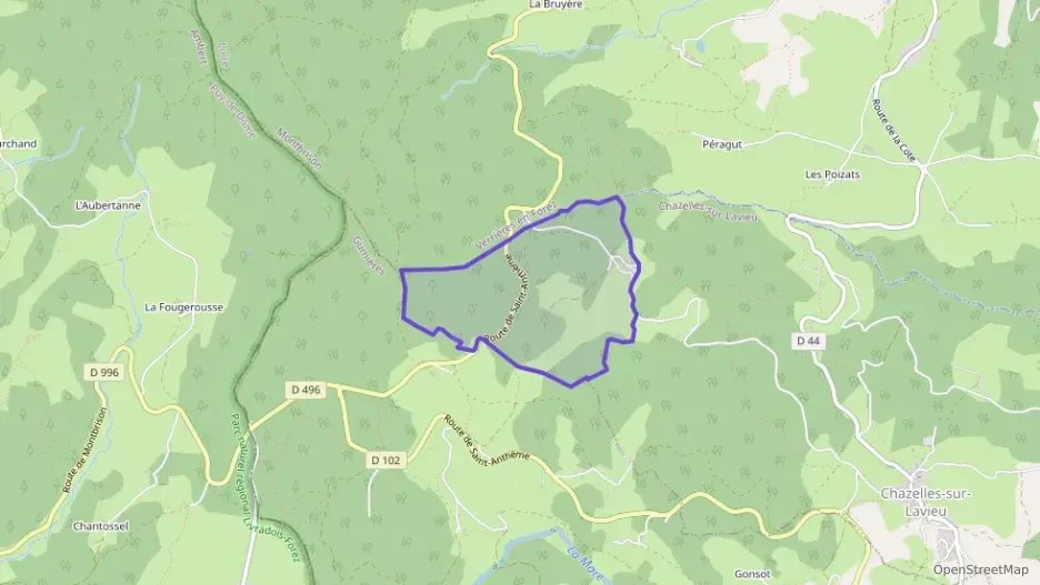 Maison 85 m² trois pièces à vendre à Chazelles-sur-Lavieu Maison 85 m² trois pièces à vendre à Chazelles-sur-Lavieu