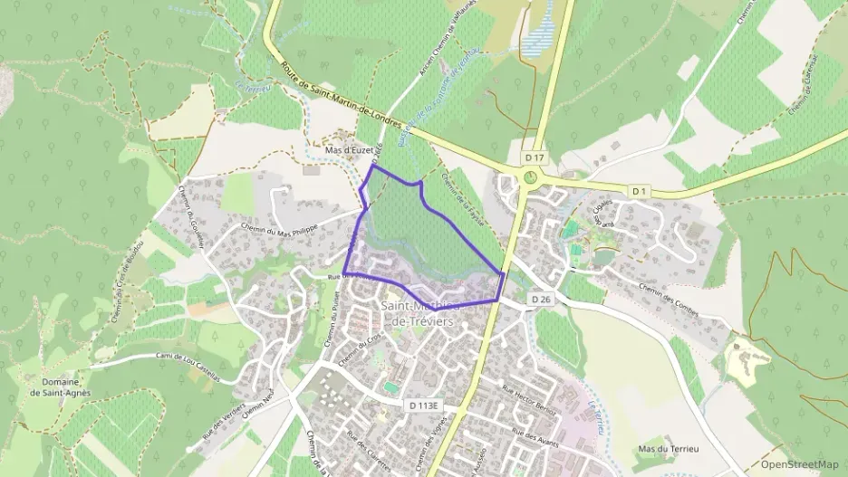 Maison 90 m² quatre pièces à vendre à Saint-Mathieu-de-Tréviers