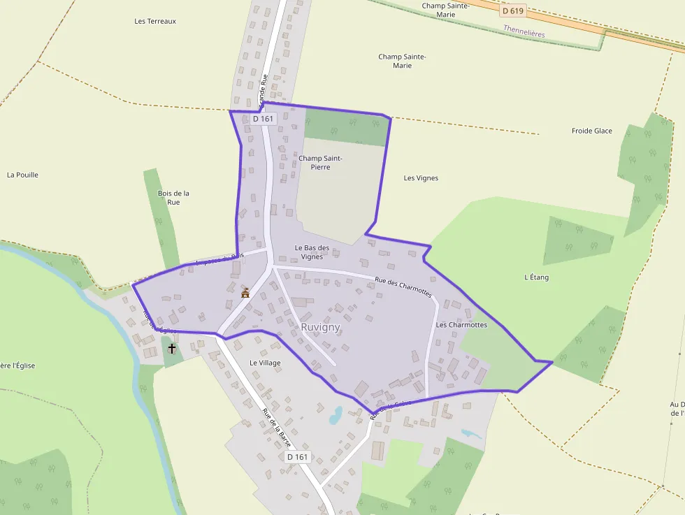 Maison 109 m² quatre pièces à vendre à Ruvigny