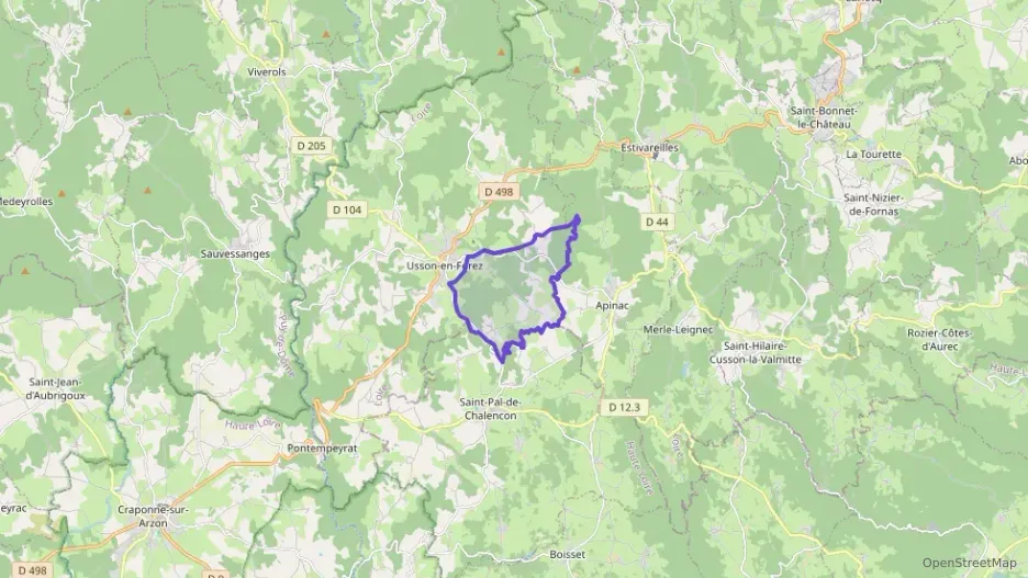 Maison 102 m² sept pièces à vendre à Usson-en-Forez