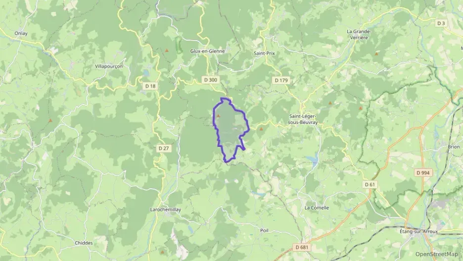 Maison 80 m² trois pièces à vendre à Saint-Léger-sous-Beuvray