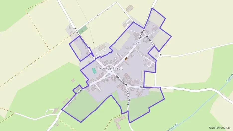 Maison 90 m² quatre pièces à vendre à Montberthault