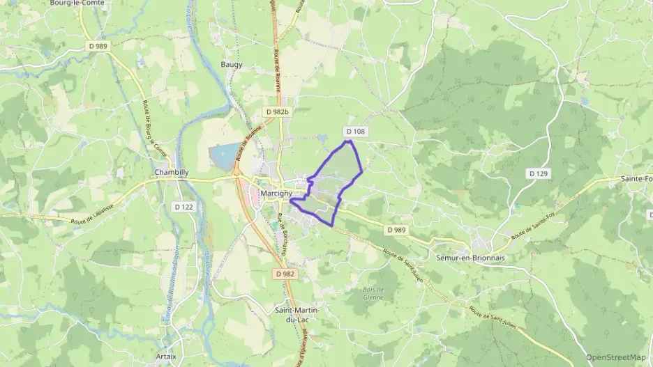 Maison 102 m² quatre pièces à vendre à Marcigny Maison 102 m² quatre pièces à vendre à Marcigny