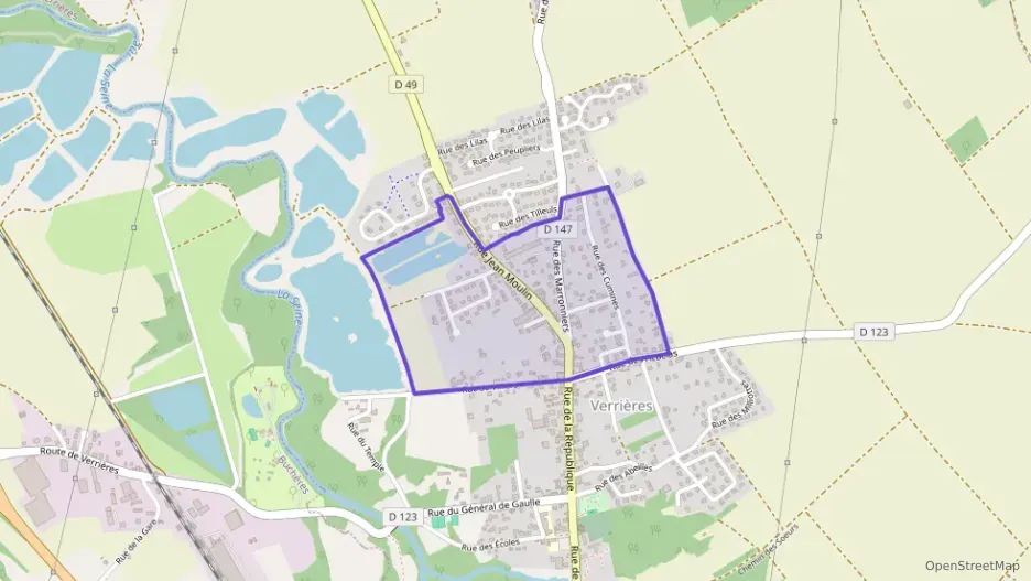 Maison 77 m² trois pièces à vendre à Verrières Maison 77 m² trois pièces à vendre à Verrières