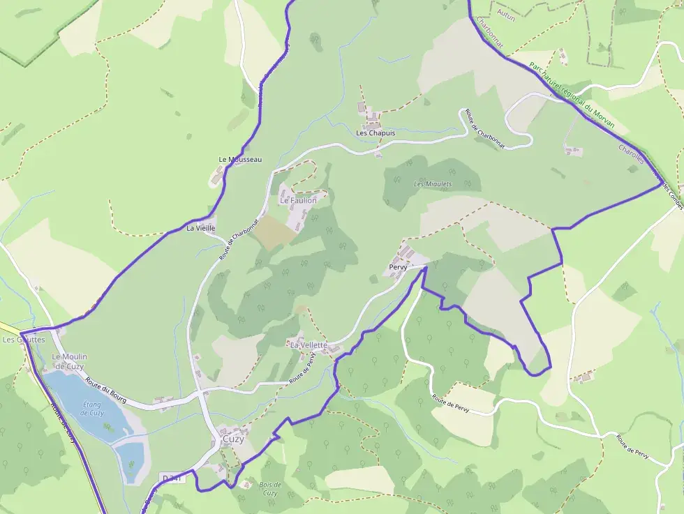 Maison 55 m² trois pièces à vendre à Cuzy