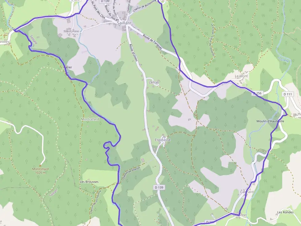 Maison 55 m² quatre pièces à vendre à Saillant