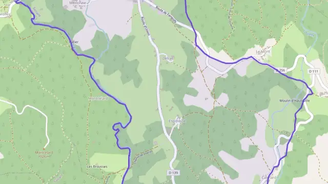 Maison 55 m² quatre pièces à vendre à Saillant