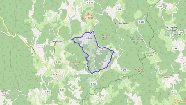 Maison 55 m² quatre pièces à vendre à Saillant