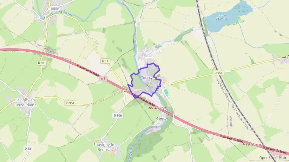 Maison 140 m² quatre pièces à vendre à Toutry Maison 140 m² quatre pièces à vendre à Toutry