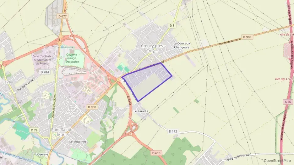 Maison 108 m² cinq pièces à vendre à Creney-près-Troyes