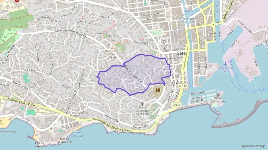 Maison 92 m² quatre pièces à vendre à Sète