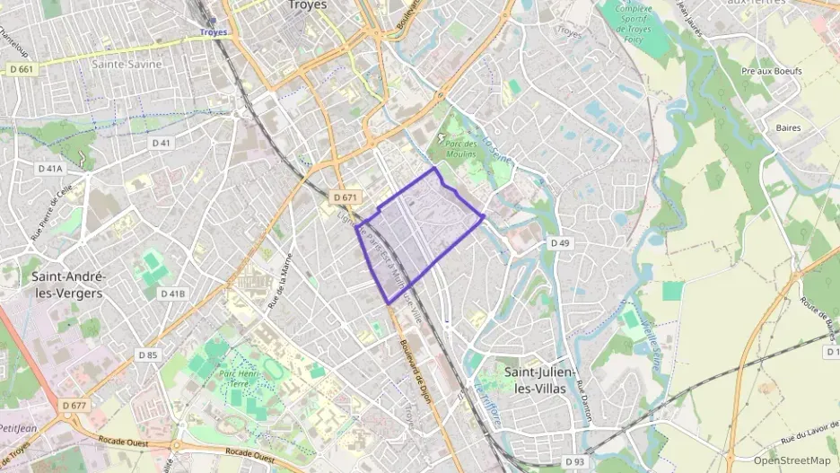 Maison 110 m² six pièces à vendre à Troyes