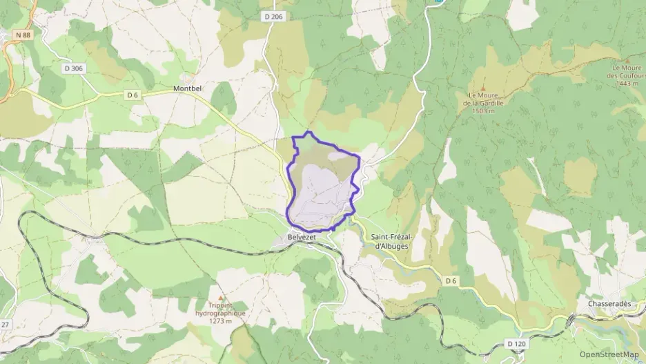 Maison 49 m² trois pièces à vendre à Saint-Frézal-d`Albuges