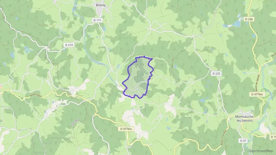 Maison 66 m² trois pièces à vendre à Ouroux-en-Morvan