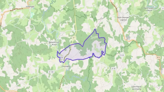 Maison 93 m² quatre pièces à vendre à Chomelix