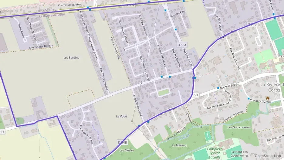 Maison 70 m² trois pièces à vendre à La Rivière-de-Corps