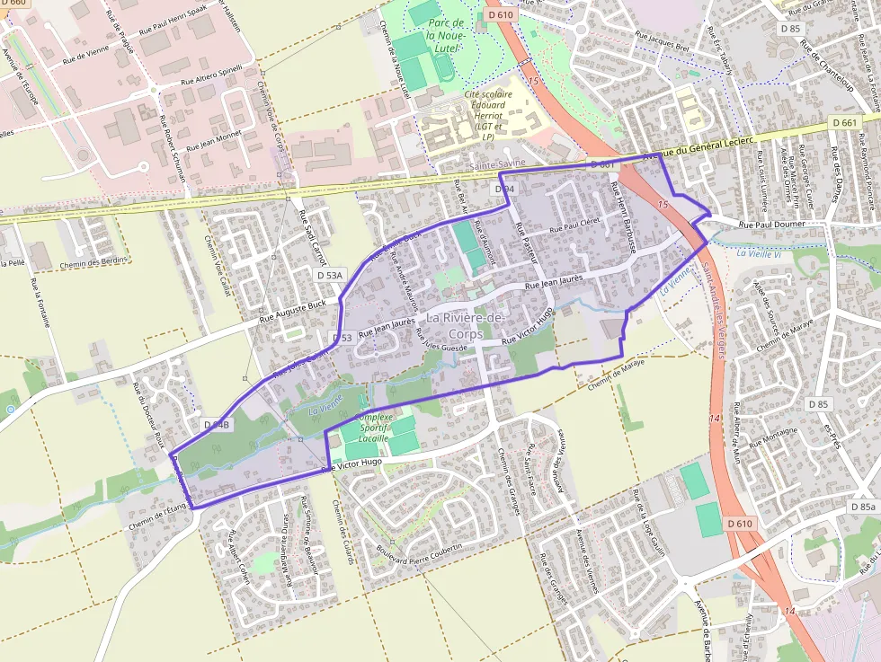 Maison 74 m² quatre pièces à vendre à La Rivière-de-Corps