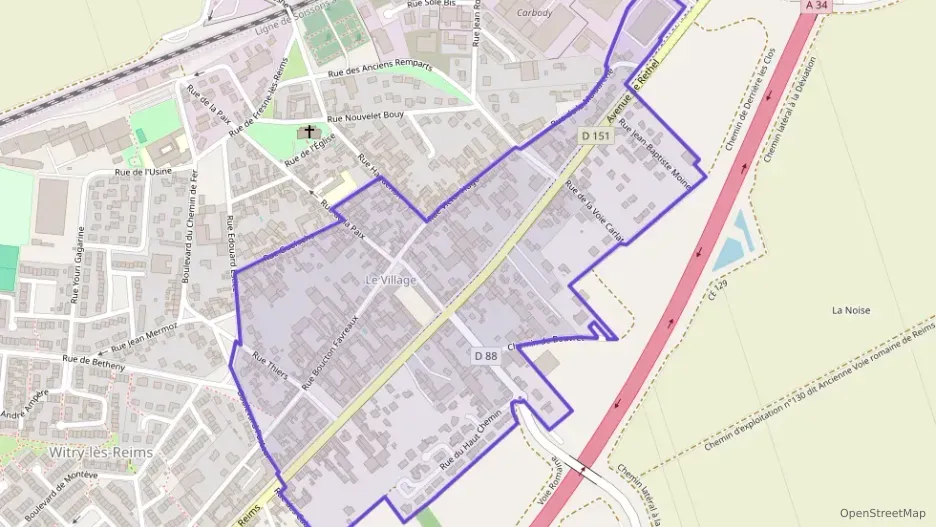 Maison 130 m² sept pièces à vendre à Witry-lès-Reims