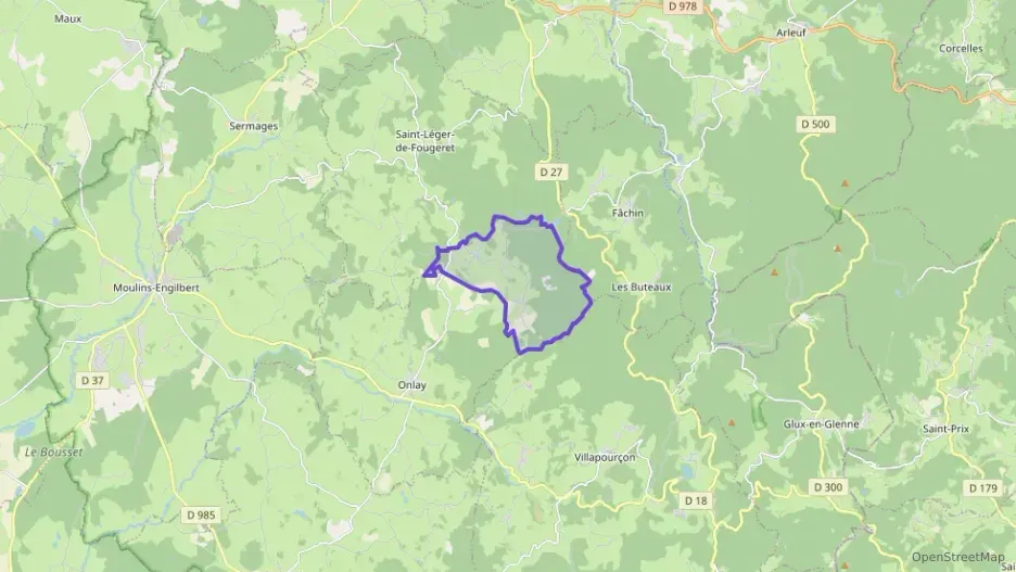 Maison 67 m² trois pièces à vendre à Saint-Léger-de-Fougeret