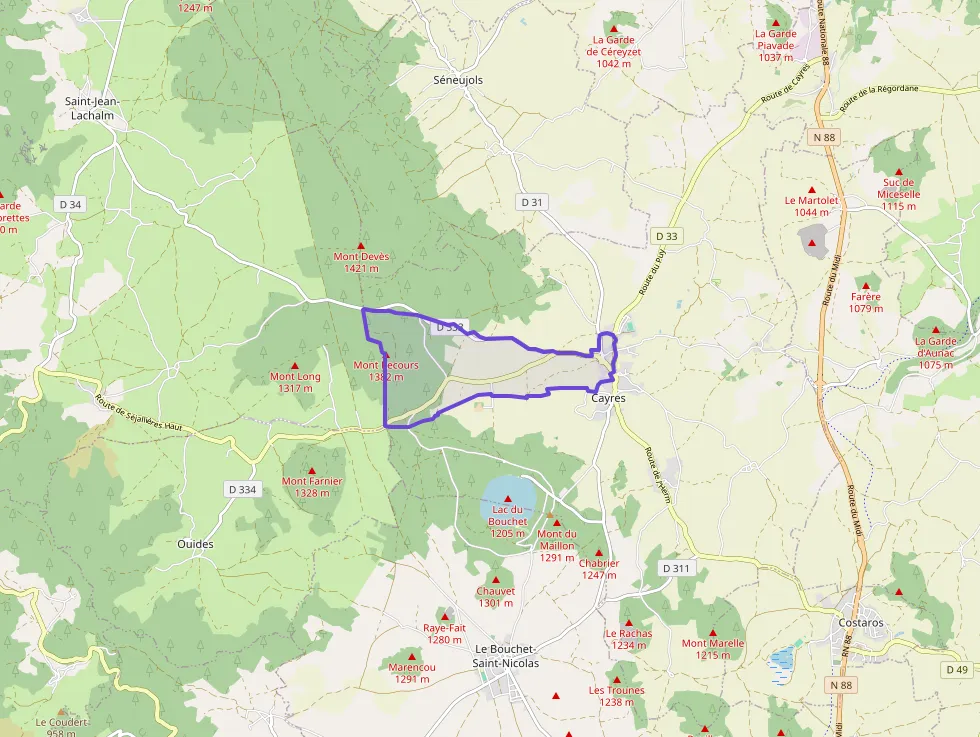 Maison 60 m² trois pièces à vendre à Cayres