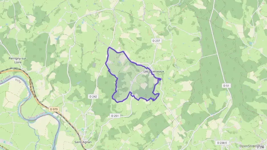 Maison 125 m² quatre pièces à vendre à Les Guerreaux Maison 125 m² quatre pièces à vendre à Les Guerreaux