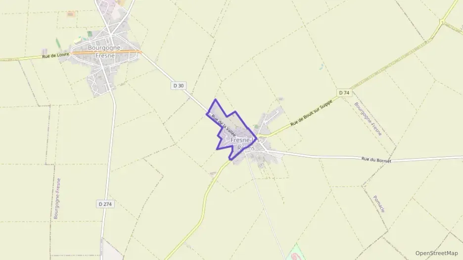 Maison 125 m² quatre pièces à vendre à Bourgogne-Fresne