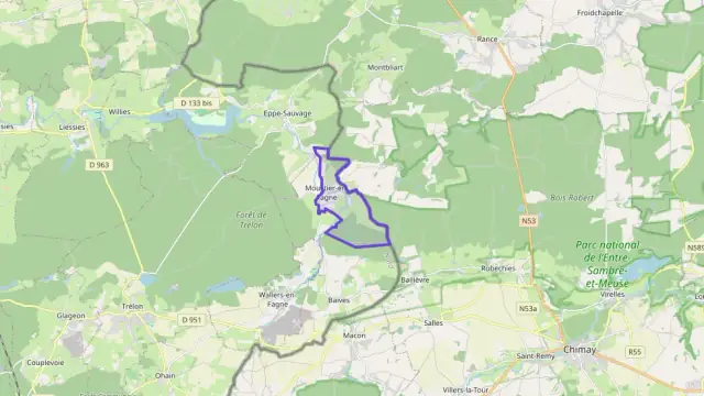 Maison 104 m² trois pièces à vendre à Moustier-en-Fagne