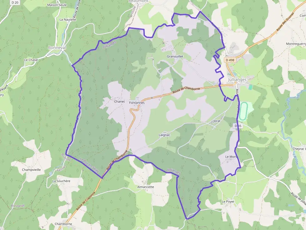 Maison 84 m² quatre pièces à vendre à Jullianges