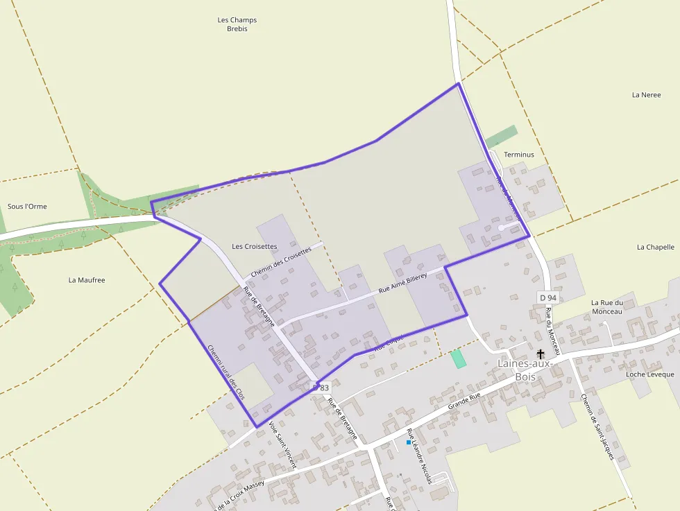 Maison 120 m² quatre pièces à vendre à Laines-aux-Bois