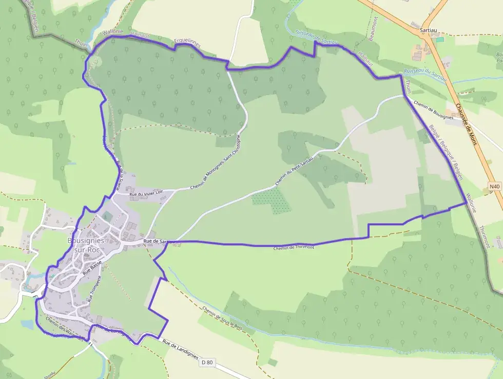 Maison 86 m² trois pièces à vendre à Bousignies-sur-Roc