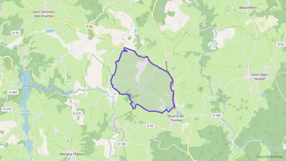 Maison 110 m² cinq pièces à vendre à Quarré-les-Tombes