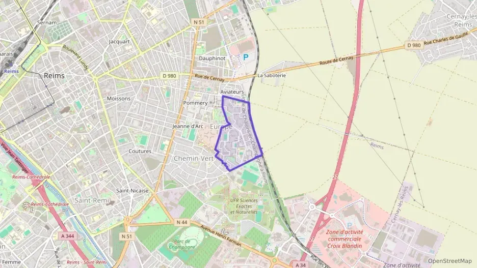 Maison 87 m² quatre pièces à vendre à Reims Maison 87 m² quatre pièces à vendre à Reims
