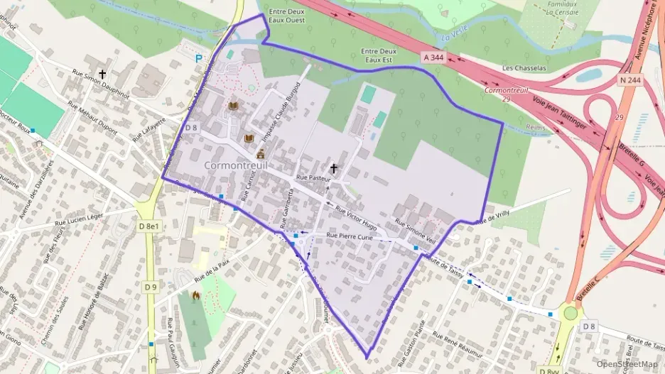 Maison 83 m² quatre pièces à vendre à Cormontreuil