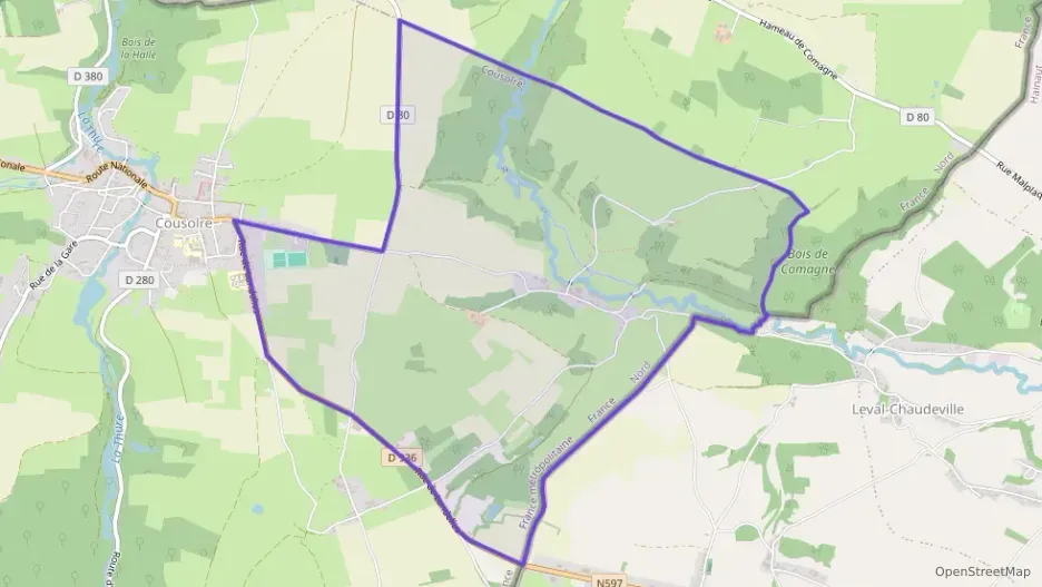 Maison 111 m² quatre pièces à vendre à Cousolre