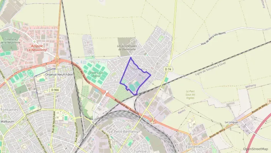 Maison 89 m² quatre pièces à vendre à Bétheny
