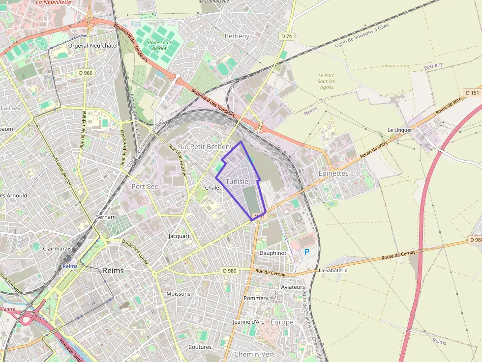 Maison 65 m² trois pièces à vendre à Reims