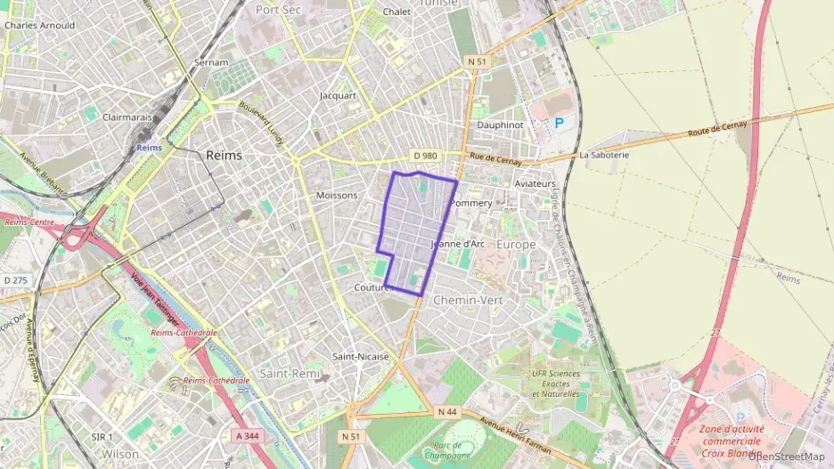 Maison 55 m² trois pièces à vendre à Reims Maison 55 m² trois pièces à vendre à Reims