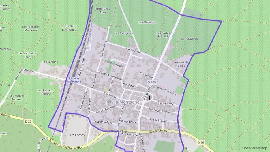 Maison 110 m² quatre pièces à vendre à Rilly-la-Montagne