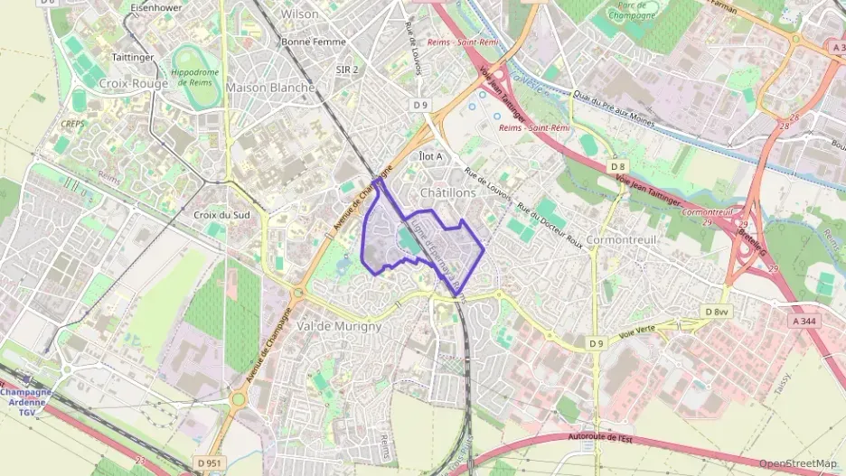 Maison 95 m² cinq pièces à vendre à Reims