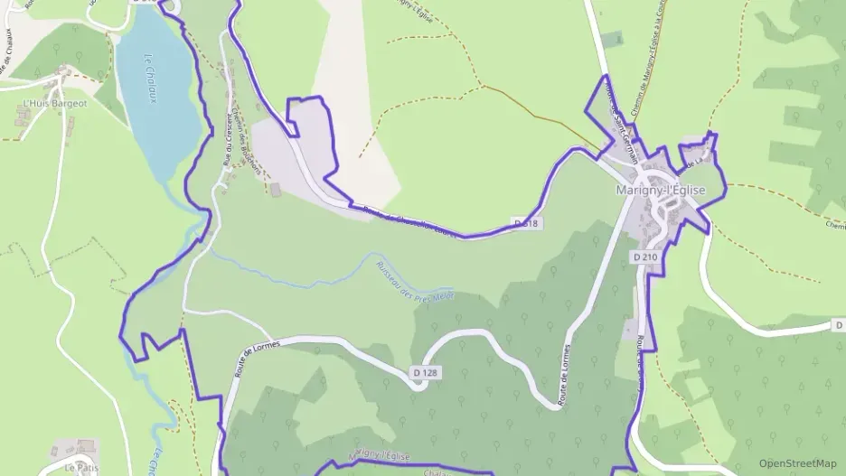 Maison 96 m² quatre pièces à vendre à Marigny-l`Église Maison 96 m² quatre pièces à vendre à Marigny-l`Église