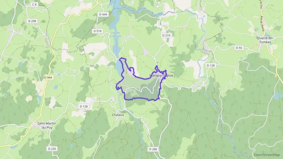 Maison 96 m² quatre pièces à vendre à Marigny-l`Église Maison 96 m² quatre pièces à vendre à Marigny-l`Église