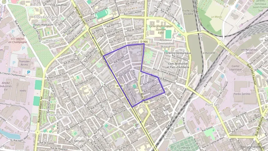 Maison 107 m² six pièces à vendre à Reims