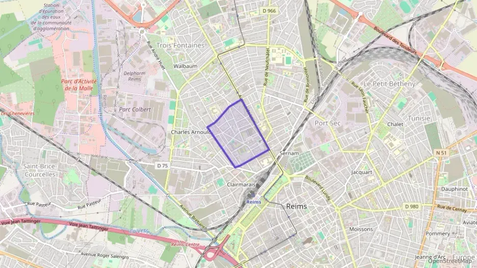 Maison 90 m² cinq pièces à vendre à Reims