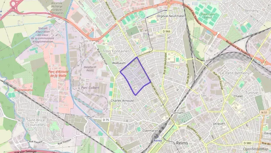 Maison 58 m² trois pièces à vendre à Reims