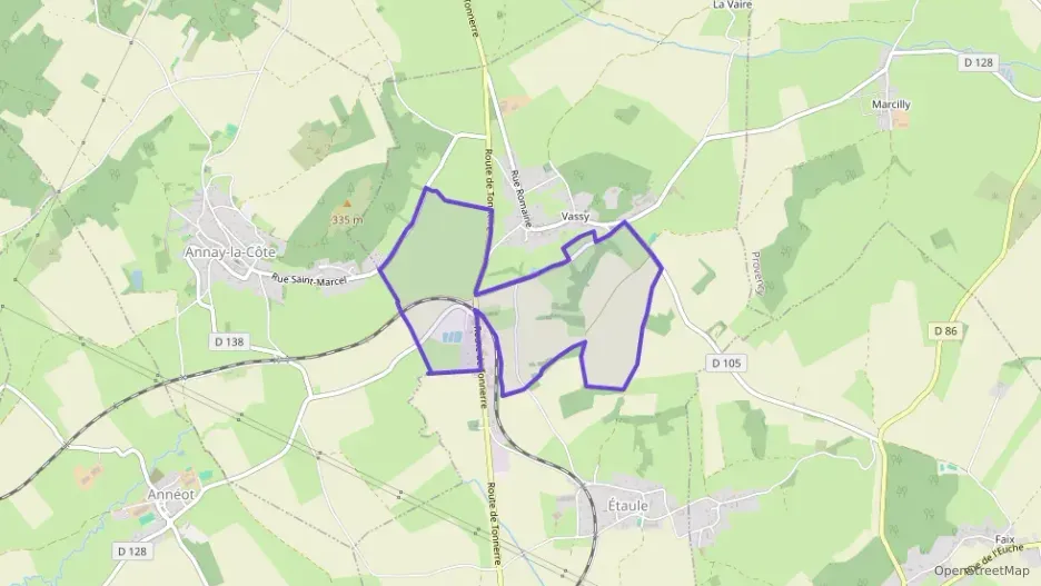 Maison 120 m² six pièces à vendre à Étaule