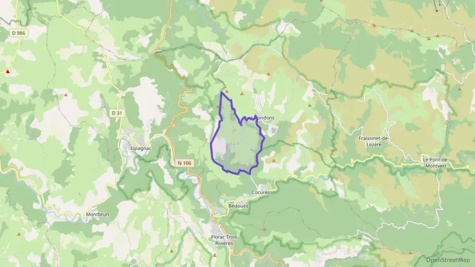 Maison 90 m² trois pièces à vendre à Les Bondons