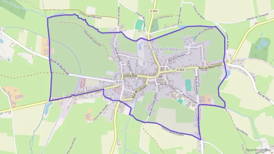 Maison 89 m² six pièces à vendre à Solre-le-Château