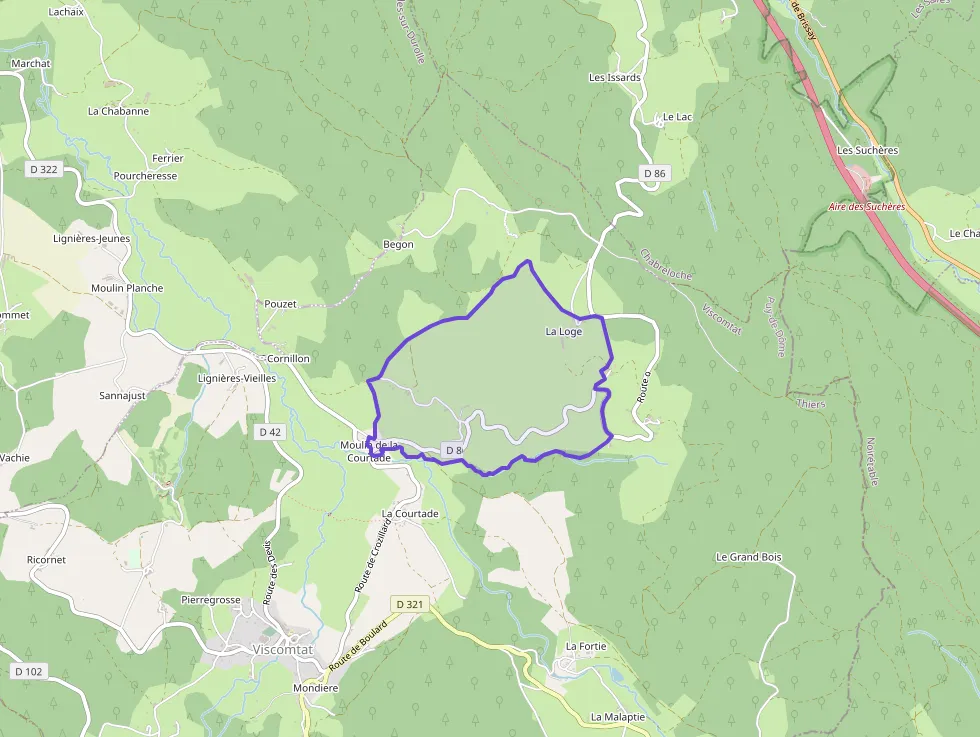 Maison 96 m² quatre pièces à vendre à Viscomtat